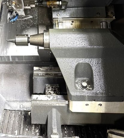 Haas #ST-30, cnc lathe, 31.7" swing, 15" diameter x 32.5" L max, 10" chuck, 3" bar, 3.5" bore, 30 HP, 3400 - Image 5