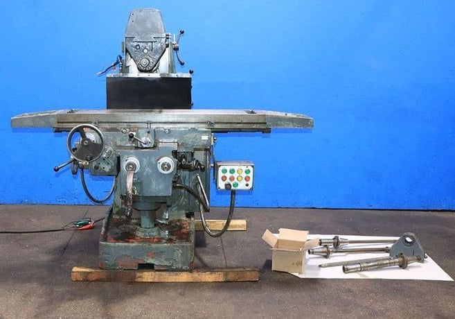 Supermax #YC-2H, Horizontal Mill, 51" x 11" table, 1300 RPM, 5 HP, 1982 - Image 1