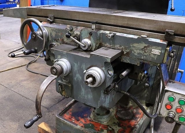 Supermax #YC-2H, Horizontal Mill, 51" x 11" table, 1300 RPM, 5 HP, 1982 - Image 6