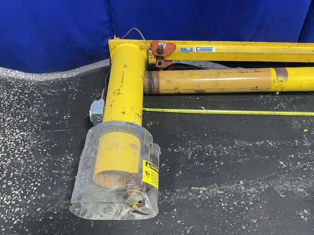 1/4 Ton, Contrx Jib Crane, 8' Span, 15" Column Width, 8' H.U.B. - Image 5