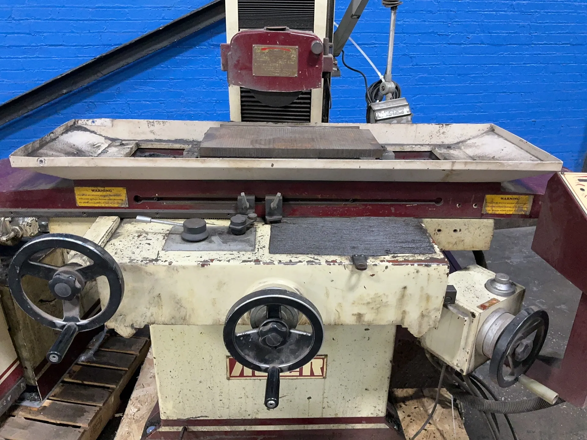 8" x 18" Acer #AGS-1020AHD, surface grinder, 2 HP, 945/1135 RPM, 230/460 V., 3PH, 1997 - Image 3