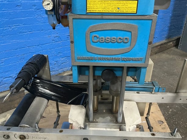 Cassco #HPS-1500, Hot Stamping Press, 6" x 8" Head Size, 1050 Watts, 120 V., 1PH - Image 6