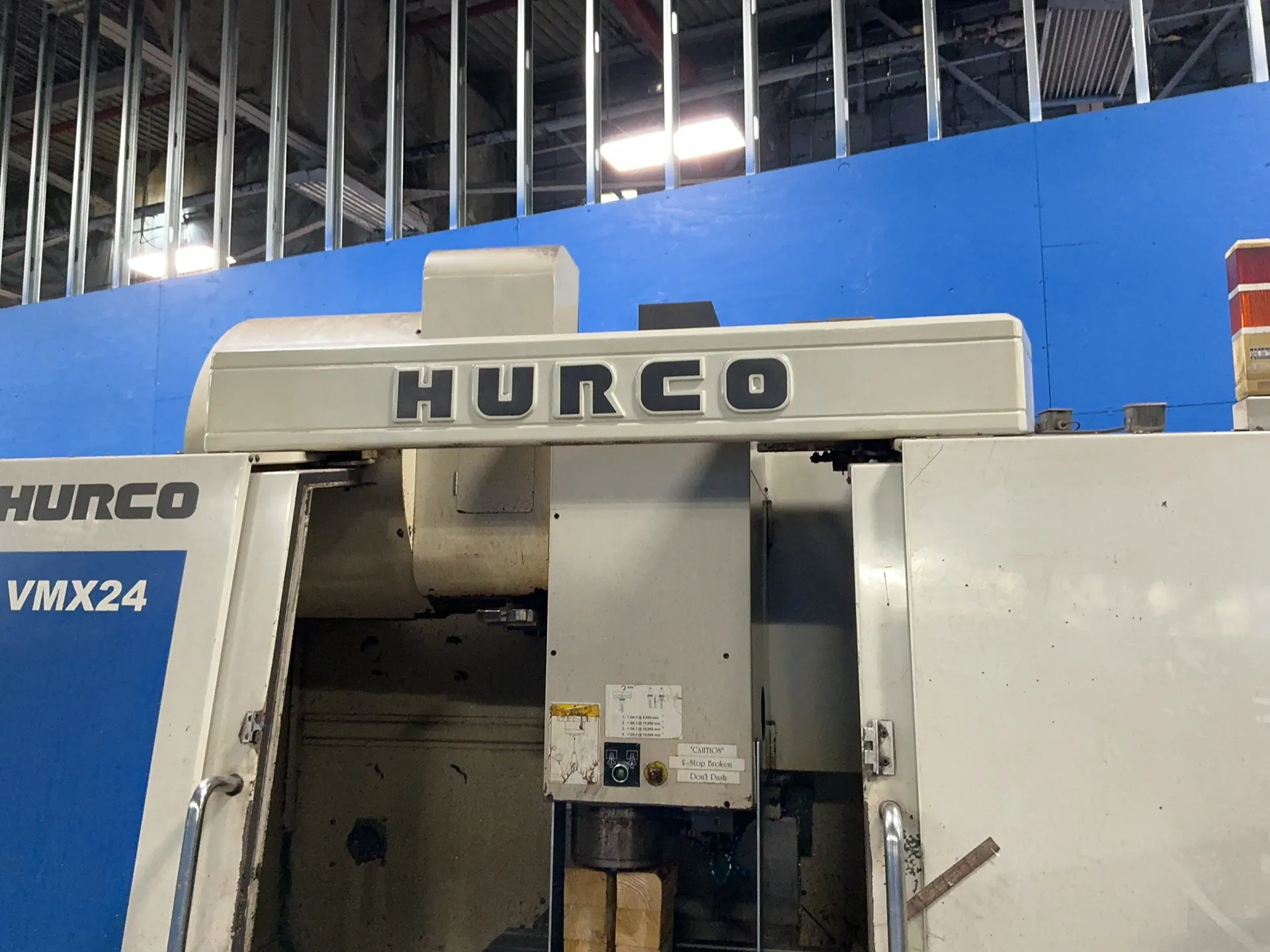 Hurco #VMX24, CNC vertical machining center, 20" x 30" table, 24 automatic tool changer, chip conveyor, 208 - Image 6
