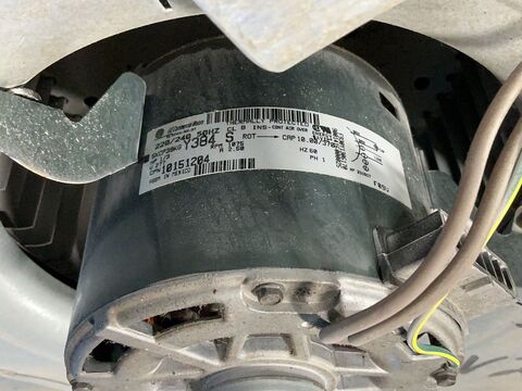 Lau Industries #WH-DD10-8A-.50-CCW-CV, Blower Wheels, 1/3 HP, 1075 RPM, 220/240 V., 1PH - Image 4