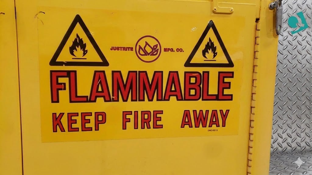 Justrite #25732, 35" 22 Gal. Flammable Liquid Storage Cabinet - Image 8