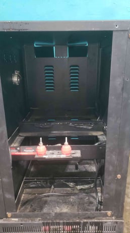 115 Amps. Power Battery Company, 1CR1-10150C-120F-UL, Battery Cabinet Enclosure, 120 V - Image 4