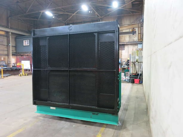 500 KW Cummins #GTA28, Natural gas generator set, 277/480 Volts, 496 hours, 770 HP @ 1800 RPM, weather - Image 5