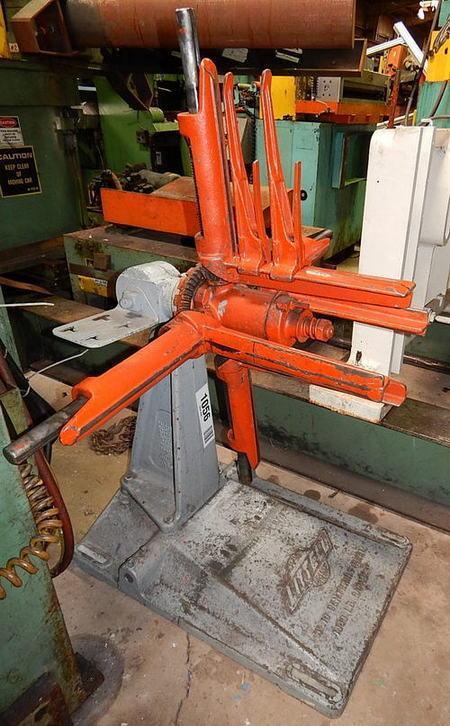 1000 lb. Littell #10, centering coil reel, 13" width, 48" outside dimensions, 12"-21" ID, manual expansion - Image 2