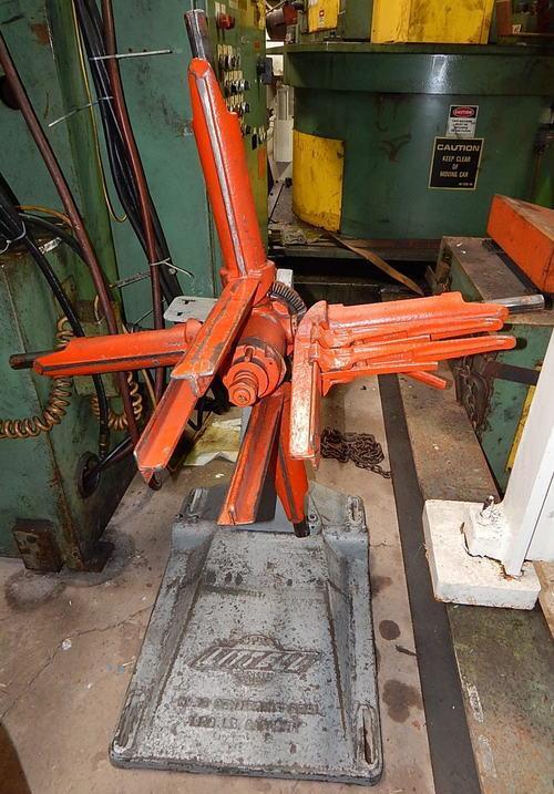 1000 lb. Littell #10, centering coil reel, 13" width, 48" outside dimensions, 12"-21" ID, manual expansion - Image 3