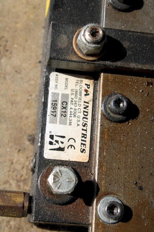 3" x .065" PA #CX-12, air feeder, 12" feed length, 95 SPM, 50 lb. pulling force @ 100 PSI. - Image 6
