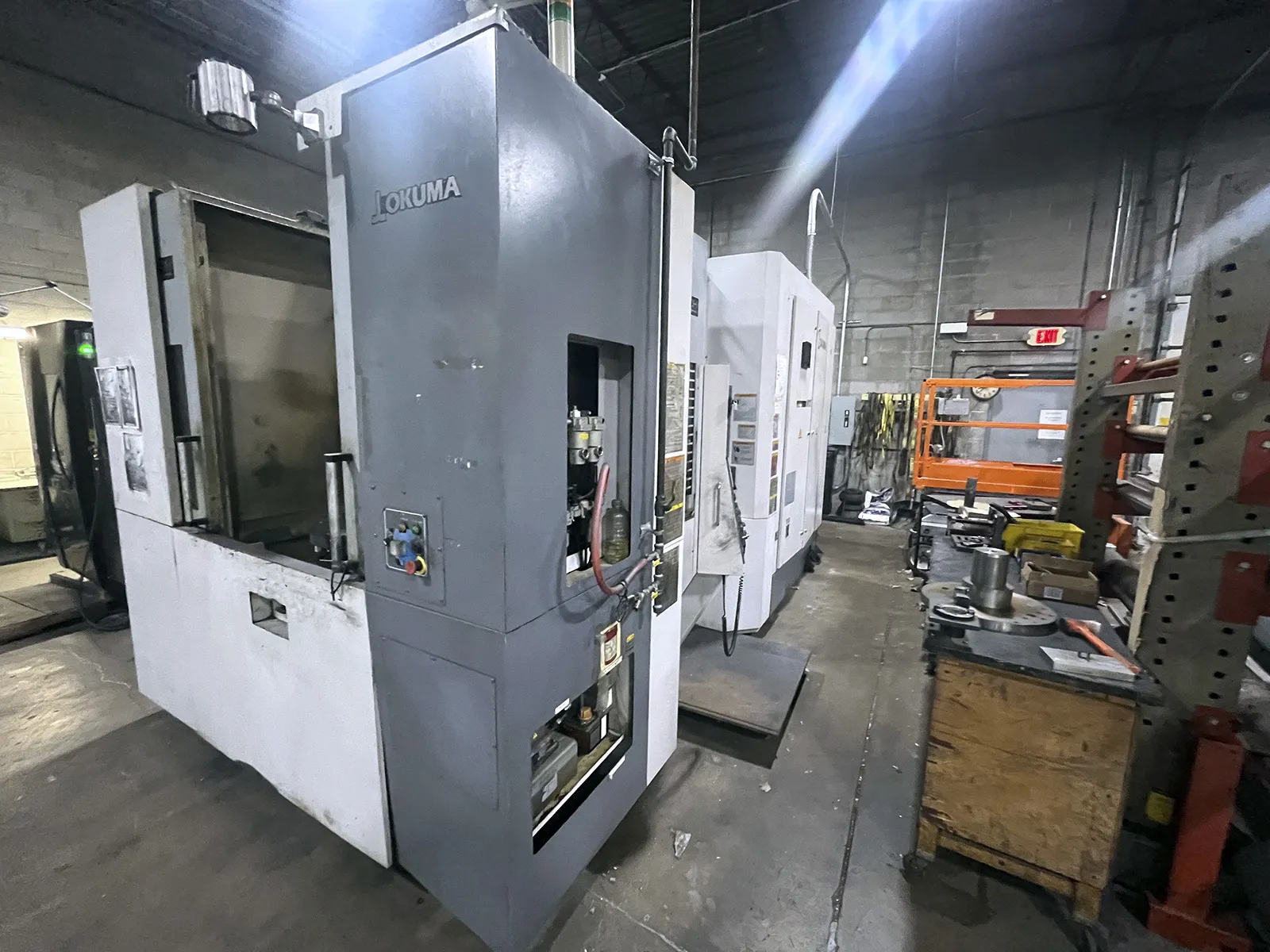 Okuma #MB-5000H, CNC horizontal machining center, 29.9" X, 29.9" Y, 29.9" Z, 15000 RPM, CAT 40, 30 HP, 19.69" - Image 2