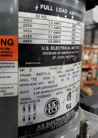 Bridgeport #Series-I, vertical mill, 9" x48" tbl., 2 HP, 36" X, 12" Y, 16" Z, 60-4200 RPM, R-8, Acurite - Image 4