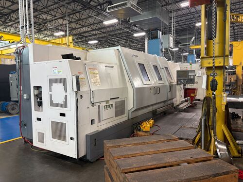 Okuma #LB45II-3000, CNC lathe, 33.7" swing, 25.98" diameter, 118" turning length, 21" chuck, 4.3" bar, 40 HP - Image 1