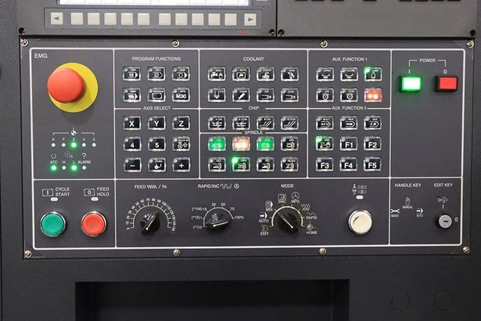Leadwell #MCV-1300, CNC vertical machining center, 24 automatic tool changer, 51.1" X, 25" Y, 24" Z, 10000 - Image 9
