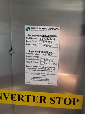S & C Electric DStatcom, SVG Distribution Static VAR synchronous compensator, reactive power compensation - Image 7