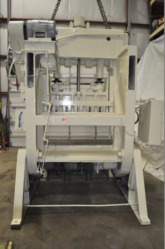 100 Ton, Bliss, double crank gap press, 6" stroke, 17" Shut Height, 40 SPM,air clutch & brake - Image 3