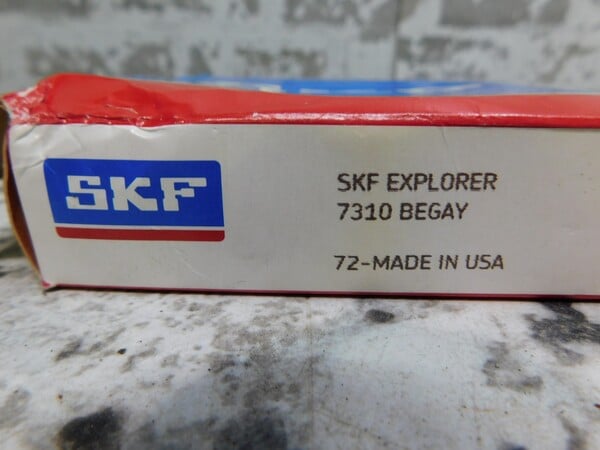 NEW SKF Explorer Angular Contact Bearing, 7310 BEGAY, Made in USA, NEW - Image 5