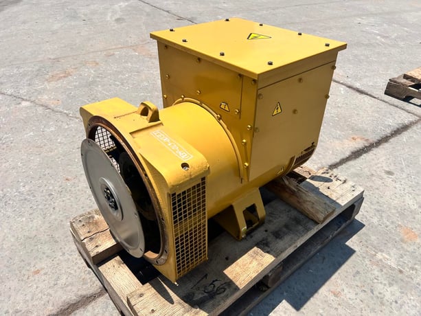 60 KW, Olympian, AC Synchronous Generator End, 120/240 Volts, 1PH, 750 hours, 2005 - Image 5