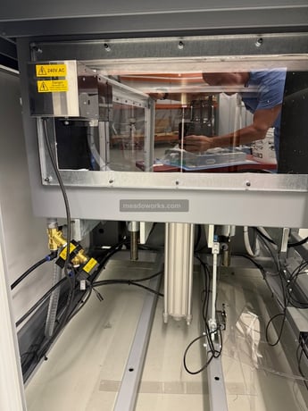 Formtech #TF686, Thermoforming Machine, (9) rolls of MedPet 90 medical grade PET material, Formtech roller - Image 4