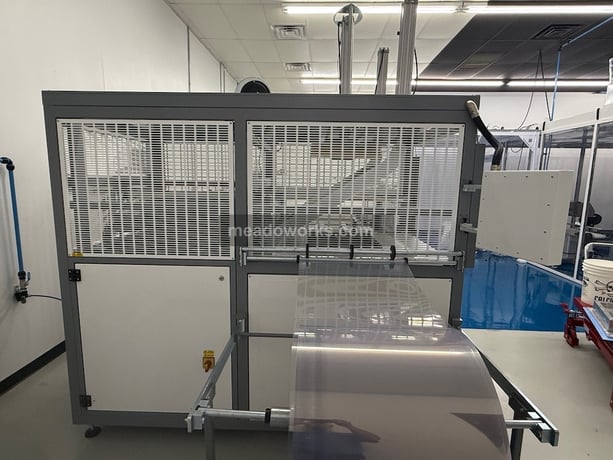 Formtech #TF686, Thermoforming Machine, (9) rolls of MedPet 90 medical grade PET material, Formtech roller - Image 5