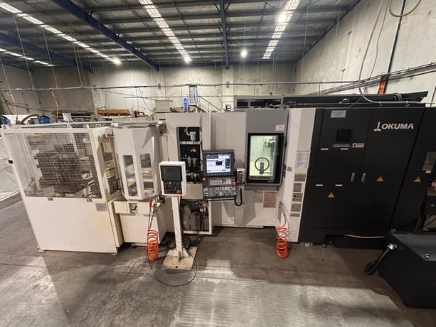 Okuma #MB-4000H, CNC Horizontal Machining Center, 22" X/Y, 24.6" Z, 15.75" x 15.75" pallet, 35 HP, 15000 RPM - Image 1