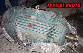 150 HP 1775 RPM General Electric #5K447BK2671, Frame 447TS, TEFC, 2300 Volts - Image 1