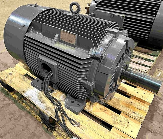 125 HP 1785 RPM Siemens #1LE23214CB112AA3, Frame 444T, TEFC, 460 Volts - Image 1