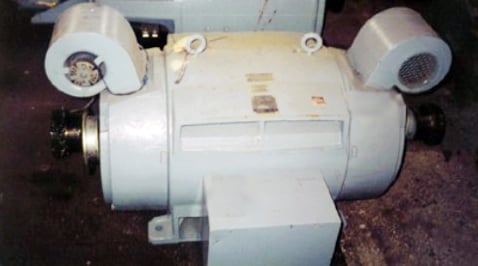 125 HP 875 RPM Westinghouse #79654061, Frame 449T, FV, 460 Volts - Image 1