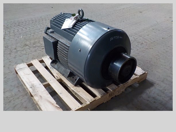 40 HP 820 RPM Louis Allis, Frame 444T, TEFC, 460 Volts, Never Used - Image 2