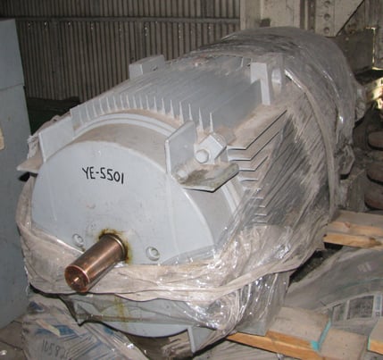 250 HP 1780 RPM General Electric #5K449BL2132, Frame 449TS, TEFC, 460 Volts (2 available) - Image 2