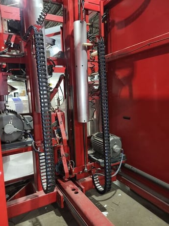 Martin Automatic #LRD-5-24-40, Automatic Transfer Rewinder, 24" web width, 40" diameter roll, 500 FPM - Image 4