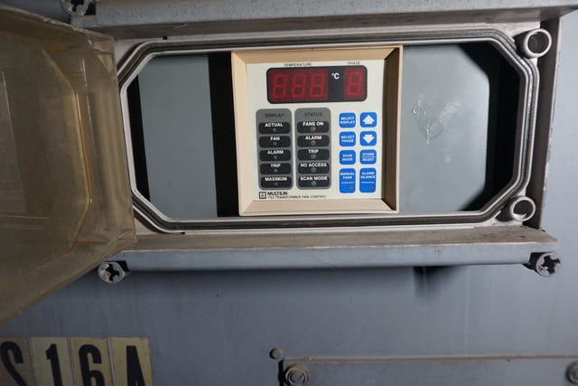 2500/3750 KVA 13800 Primary, 480Y/277 Secondary, Square-D, Outdoor Dry Type Transformer, 3 Phase - Image 2