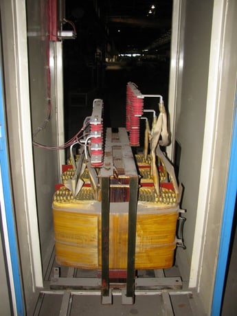 460 KVA 2300 Delta Primary, 600Y/346 Secondary, Spang, Rectifier Transformer, 3 Phase - Image 2