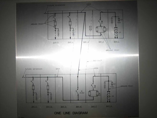 2500/3750 KVA 13,800 Primary, 2400 Secondary, Square D, Indoor Unit Substation, w/ 7 S & C 600 Amp 2400 Volts - Image 3