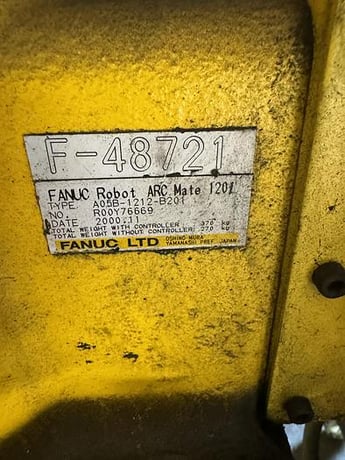 Fanuc, ArcMate 120I, 6-Axis Articulated Robot, 16 Kg Payload, 1542 mm Reach, RJ3 Controller, 2000 (2 - Image 4