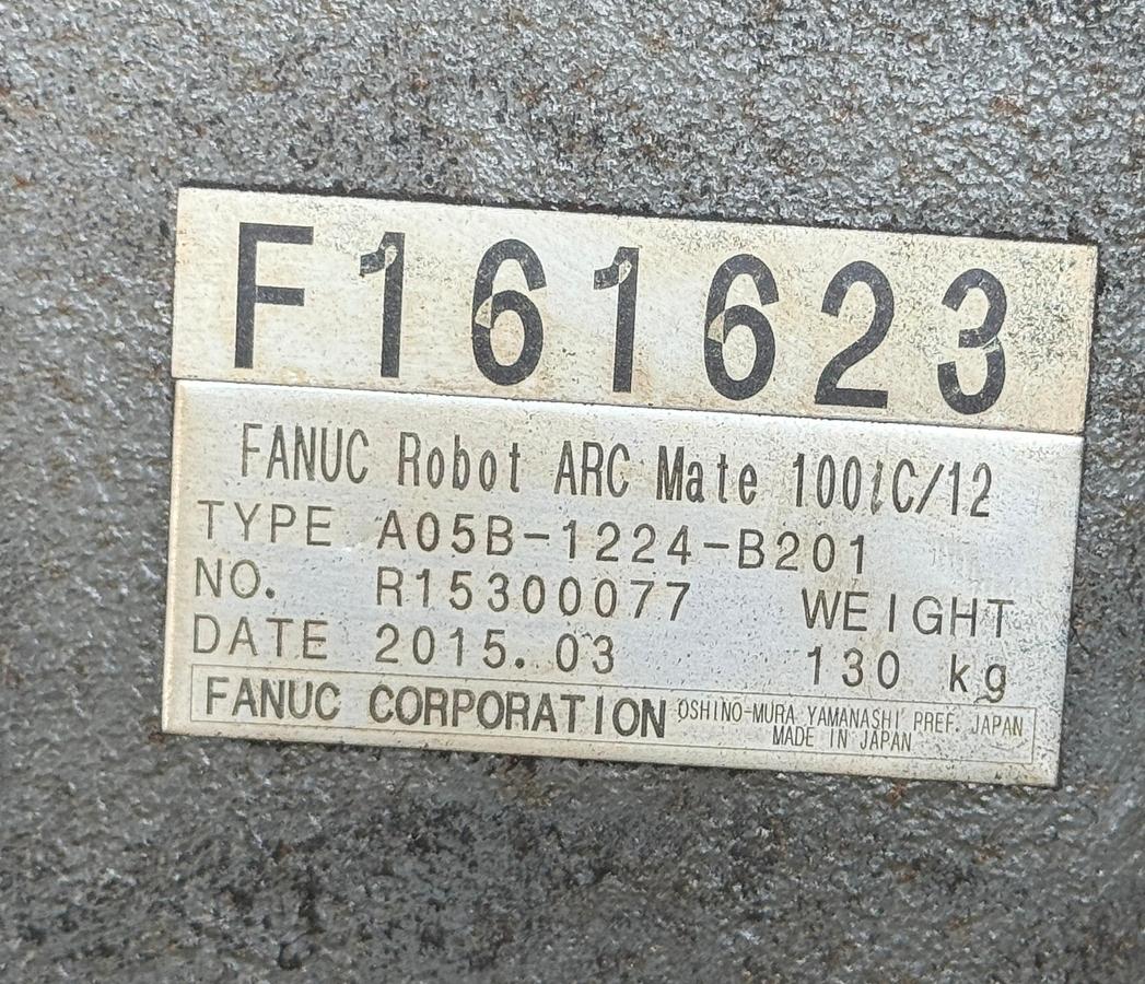 Genesis/Fanuc, ArcMate 100iC/12, 6-Axis Articulated Robot, 12 Kg Payload, 1420 mm Reach, R-30iB Controller - Image 9