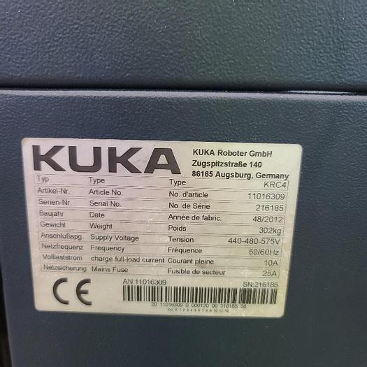 Kuka, KR60-JET, 6-Axis Articulated Robot, 60 Kg Payload, 2002 mm Reach, KRC4 Controller, 2012 - Image 5