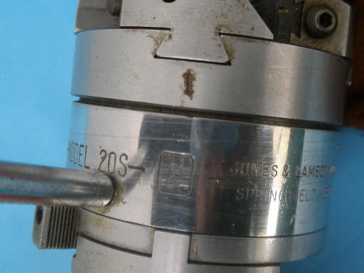 Jones & Lamson #20S, Revolving Tangent Die Head, #4 to 9/16" Capacity - Image 7