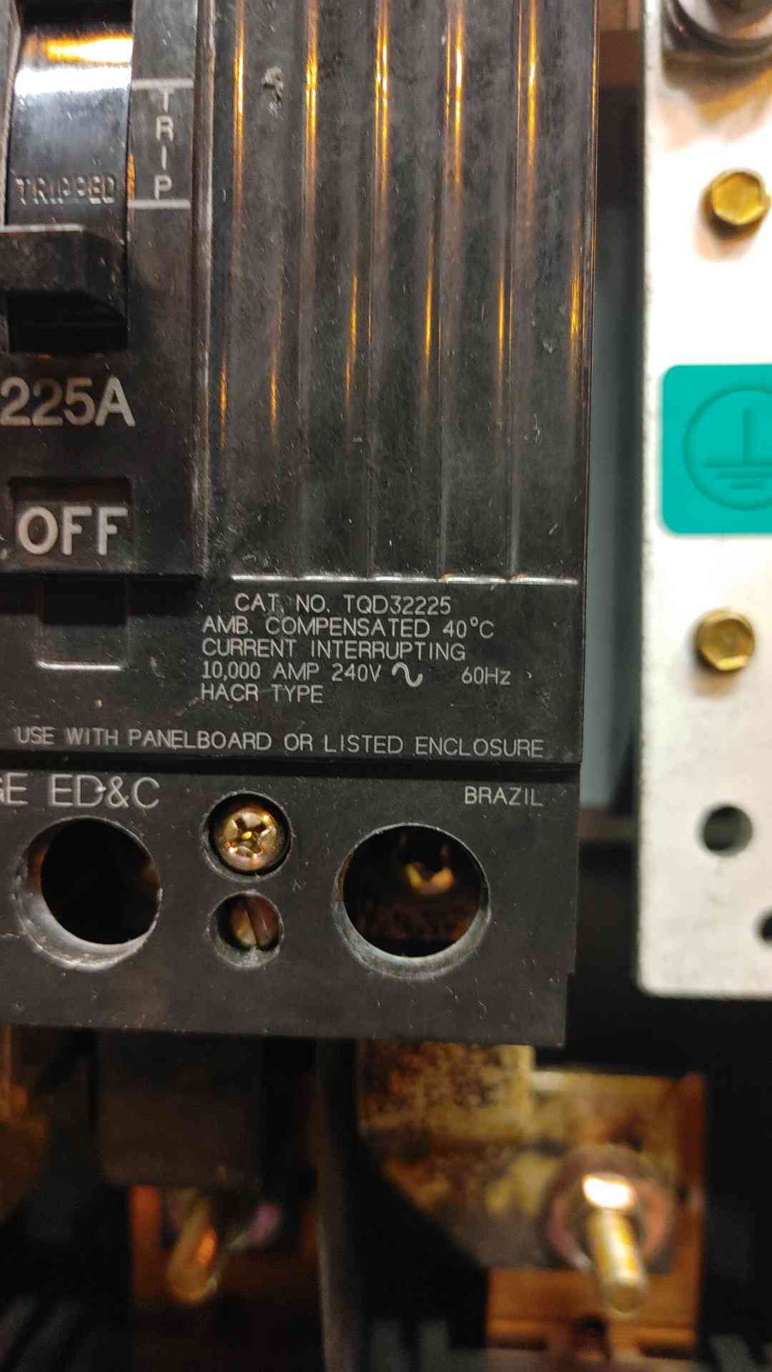 75 KVA Liebert #PPA075C, PDU, 480 x 208 Volts - Image 8