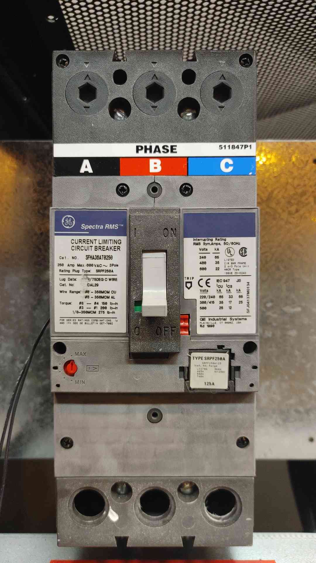 75 KVA Liebert #PPA075C, PDU, 480 x 208 Volts - Image 10