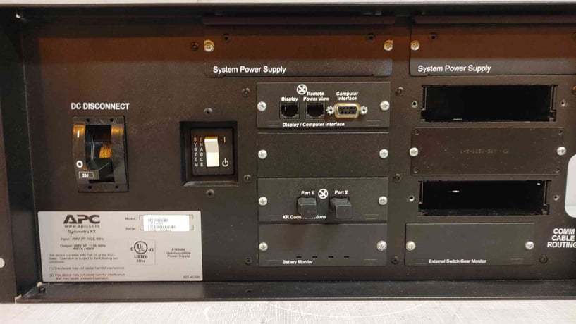 40.0 KVA APC Symmetra PX #SYCF40KF, uninterruptible power supplies System Power Supply Chassis, 208 Volts - Image 10