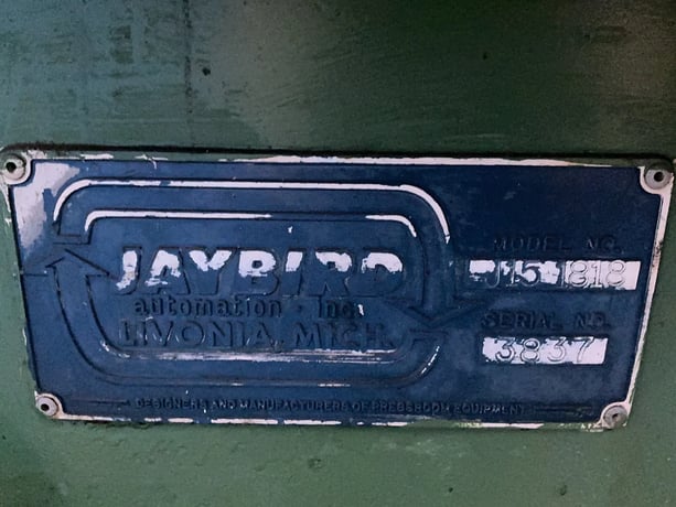 Jaybird Automation #J15 1818, Pneumatic Press Feeder and Coil Straightener, 19" Capacity - Image 6