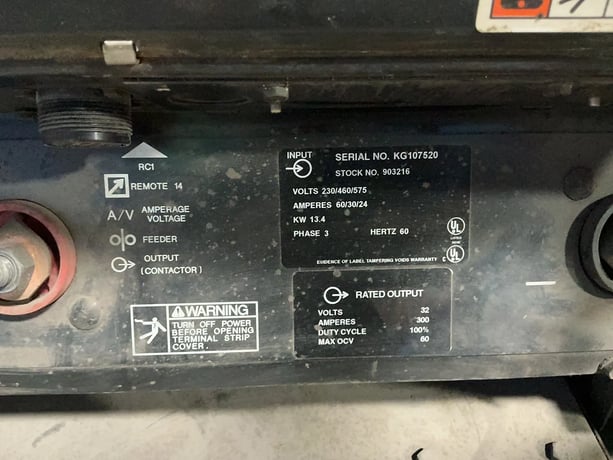 Miller #Dimension 302, Multi-Process Welder, 300 A - Image 5