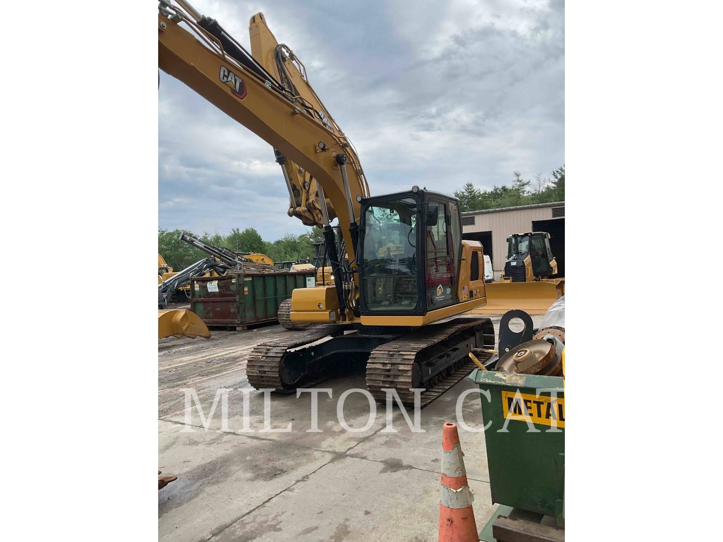 Caterpillar 313GC, 187 hours, S/N: NFZ30688, 2024 - Image 2