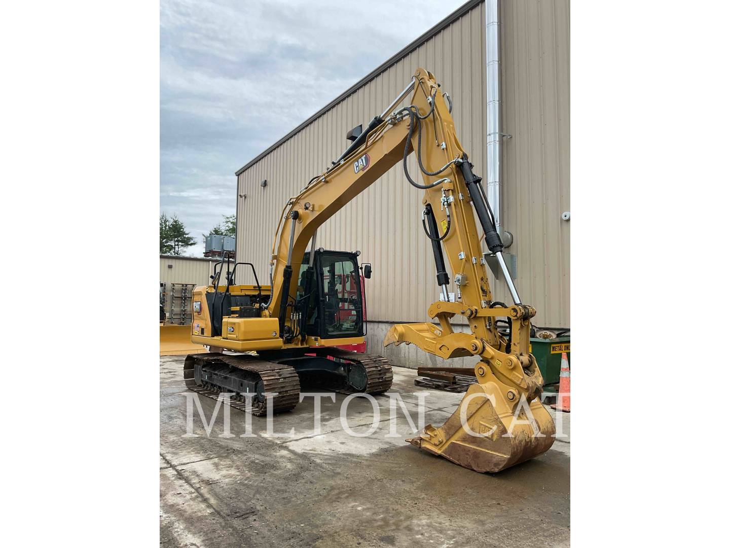 Caterpillar 313GC, 187 hours, S/N: NFZ30688, 2024 - Image 8