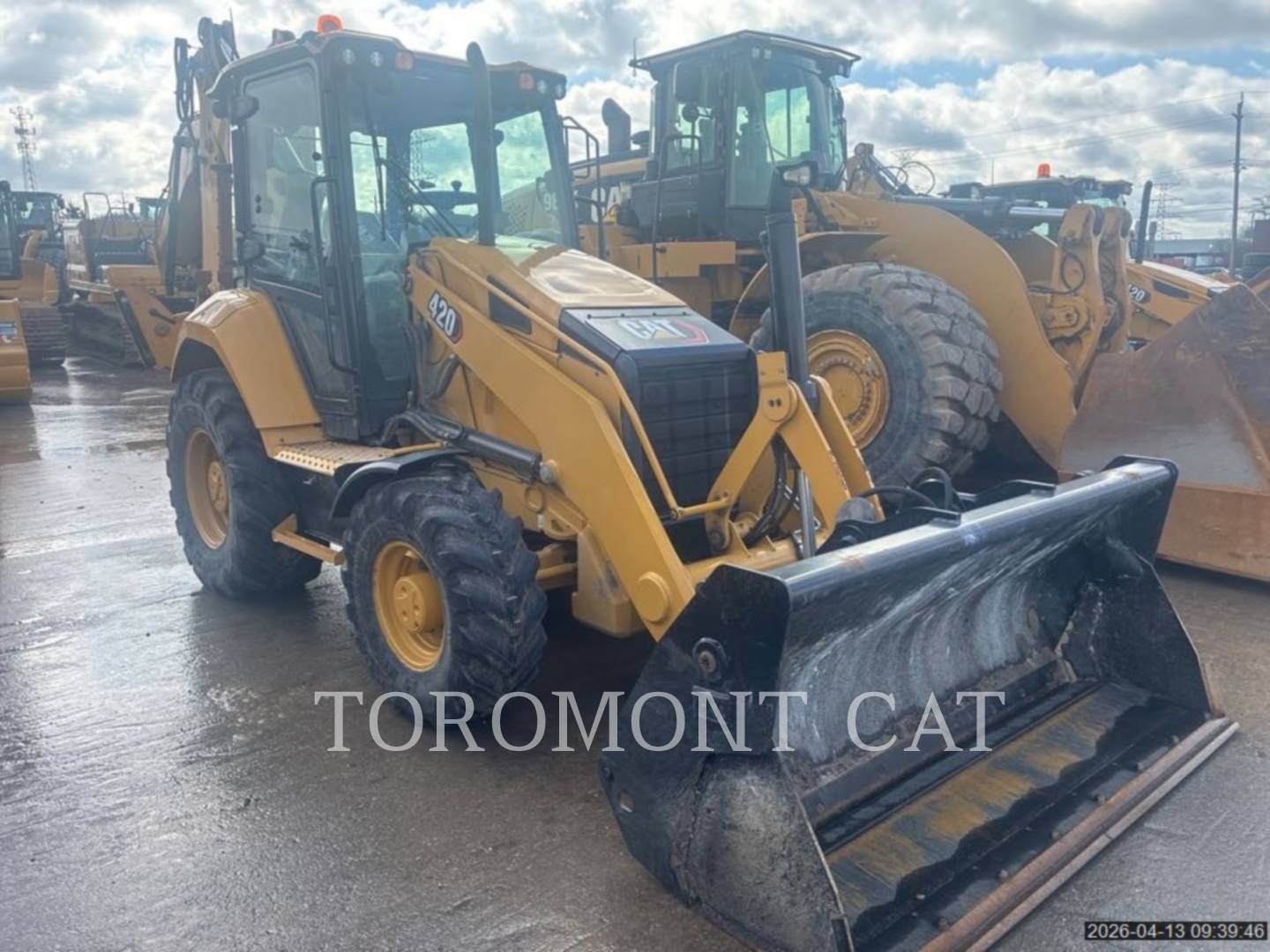 Cat 420-07, Backhoe Loader, 471 hours, S/N: H8T06218, 2025 - Image 1