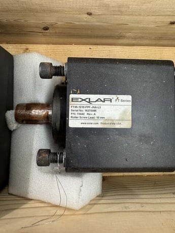 Exlar #FT45-1210-FPF-JNA-L3, Roller Screw Linear Actuator, 12" Stroke, 4.8" Frame, 10 mm Screw Lead - Image 3