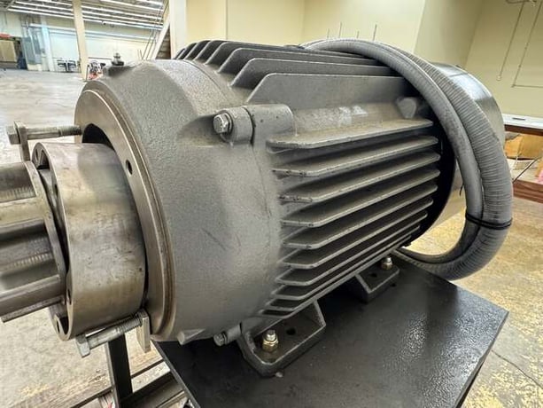 25 HP 1770 RPM Baldor #ZDJ4103T, Frame 284TC, Vector Duty Inverter Motor, 4000 RPM Max, 230/460 Volts, 3 phase - Image 4