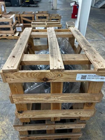 15 HP 3600 RPM TECO Westinghouse #JMN0152, Frame 254JM, TEFC, 230/460 Volts, 3 phase, New Surplus - Image 1