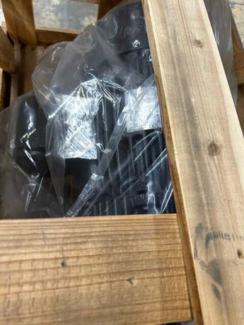 15 HP 3600 RPM TECO Westinghouse #JMN0152, Frame 254JM, TEFC, 230/460 Volts, 3 phase, New Surplus - Image 2